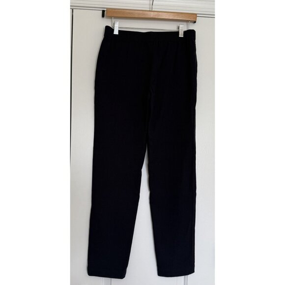 Tory Burch Women's Wool Blend Navy Blue Trousers Size 2 Quiet luxury - Picture 1 of 10